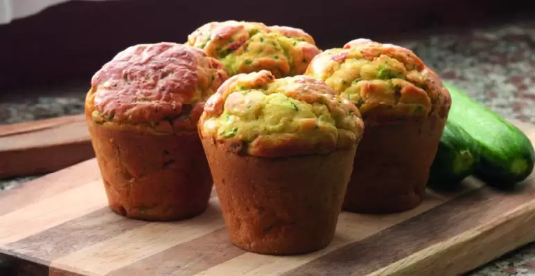 Kahvaltıların Vazgeçilmezi Glutensiz Tuzlu Muffin